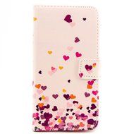 LG Leon/LG Tribute 2 LS665 Case-Yaheeda Pu Leather Wallet Flip Open Pocket ID Card Holder Slots Case Pouch Cover... N34