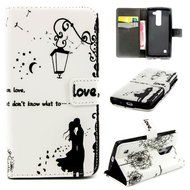 LG Leon/LG Tribute 2 LS665 Case-Yaheeda Pu Leather Wallet Flip Open Pocket ID Card Holder Slots Case Pouch Cover... N36