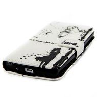 LG Leon/LG Tribute 2 LS665 Case-Yaheeda Pu Leather Wallet Flip Open Pocket ID Card Holder Slots Case Pouch Cover... N37