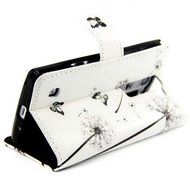 LG Leon/LG Tribute 2 LS665 Case-Yaheeda Pu Leather Wallet Flip Open Pocket ID Card Holder Slots Case Pouch Cover... N38