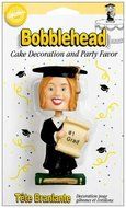 Graduation Topper Bobbling Head Female