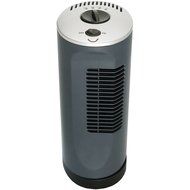 Optimus F-7320 Desktop 3-Speed Ultra Slim 13-Inch Tower Fan, Dark Grey