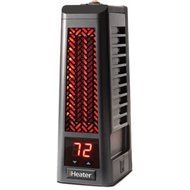 iHeater IH-101-B Infrared Heater, Heats Up to 500 Square Feet, Mini, Black