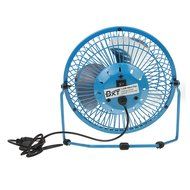 Bao Xin 360 Degrees Rotating USB Powered Tabletop Fan Mini Metal Electric Fan for Summer, Work, Office, Pc, Notebook... N21