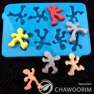 Dancing People Silicone Molds Chocolate Candy Ice Cube Tray Baking Mold