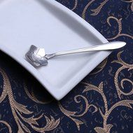 Coffee Scoops, Stainless Steel Tableware Creative Sunflower Flower Pattern Coffee Spoons Stirring Spoon Sugar... N2