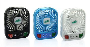 Momoday&reg; 3-INCH Electric Personal Fans Mini Pocket Fan 3 Speeds Portable Mini USB Rechargeable Summer Cooler Fan... N6