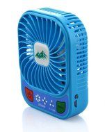 Momoday&reg; 3-INCH Electric Personal Fans Mini Pocket Fan 3 Speeds Portable Mini USB Rechargeable Summer Cooler Fan... N8