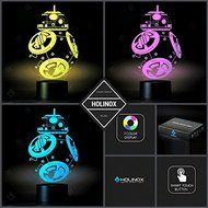 Star Wars Rebel Alliance Lighting Decor Gadget Lamp + Sticker Decor for Perfect Set, Awesome Gift (MT027) N8