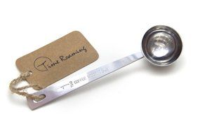 Time Roaming Stainless Steel Double Side Coffee Scoop Measure-1&amp;2Tablespoon N2