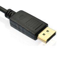 Spritech(TM) Lightweigh Displayport-to-VGA Cable Adapter for Laptop Desktop Computers Television Projector Display N5