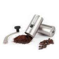 Sunbird Products Ceramic Burr Manual Coffee Grinder, Portable Coffee Mill, Stainless Steel - Aeropress Compatible...