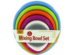 Bulk Buys OB570-3 Mixing Bowl Set, 5 Piece