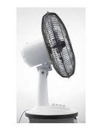 12" Table Fan - Black &amp; White N2