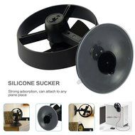Welltop Flexible USB Desk Mini Fan With Sucker EVA Blades Electric Personal Fans Automobile Cooling Fan Folding...