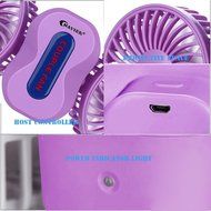 USB Mini Fan,BAVIER&reg; Couples mini fan,Sound-free design Desktop Fan,Portable USB Fan,3 Speed Adjustable,USB Cooling... N16