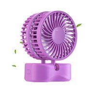 USB Mini Fan,BAVIER&reg; Couples mini fan,Sound-free design Desktop Fan,Portable USB Fan,3 Speed Adjustable,USB Cooling... N17