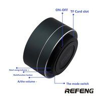 ReFeng Wireless Rechargeable Portable Bluetooth Speaker Built in Mic,USB and TF card port,Pairs Easily With All...