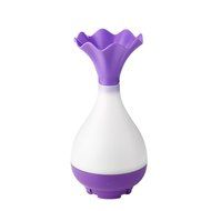 Leewa Ultrasonic Aroma Humidifier Air Diffuser with LED for Home and Car (Purple) N5