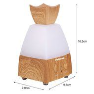Pakway Smart Aromatherapy Essential Oil Diffuser-Portable Ultrasonic Cool Mist Aroma Humidifier with Waterless... N5