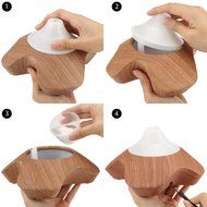 Pakway Smart Aromatherapy Essential Oil Diffuser-Portable Ultrasonic Cool Mist Aroma Humidifier with Waterless... N7