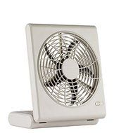 8-Inch Portable Fan with AC Adapter