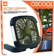 O2COOL&reg; 10-inch Portable Camping Fan with Lights N2