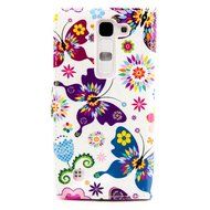 LG Leon/LG Tribute 2 LS665 Case-Yaheeda Pu Leather Wallet Flip Open Pocket ID Card Holder Slots Case Pouch Cover... N39