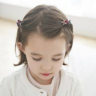 KAKA(TM) Kids Girls Stylish Hair Bang Small Claw Children Lovely Clip Sweet Accessories Purple 10 Pieces Color... N6