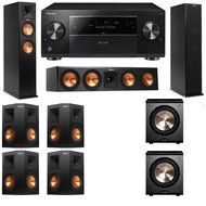 Klipsch RP-260F Tower Speakers-RP-450C-PL-200-7.2-Pioneer Elite SC-85