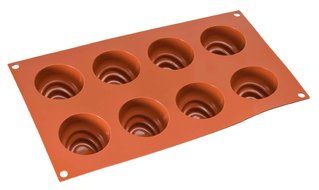 Silikomart SF026/C Silicone Classic Collection Mold Shapes, Rectangle Cake N3