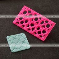 Anyana 10pcs set Plastic Cookie Cutter Cake Mould Tool Kitchen Tool Sugar Paste Baking Mould Cookie Pastry