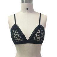 PHOTNO Women Lingerie Floral Sheer Lace Bra Top Seamless Bralette Cup Wireless Bra N2