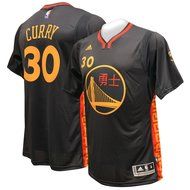 Golden State Warriors Adidas 2015 Chinese New Year Jersey - Black (Klay Thompson, S) N2