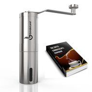 Hand Coffee Grinder with Adjustable Conical Ceramic Burrs | Premium Manual Mill Suitable for Coffee Beans, Herb... N3