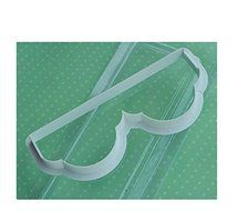 Anyana B Shape Decorative Border Plastic Cookie Cutter Cake Mould Tool Kitchen Tool Sugar Paste Baking Mould Cookie...