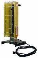 TPI Corporation FHK212-1CA Portable Electric Infrared Heater, Pre Wired, Metal Sheath, 15' Length Cord, Grounded...