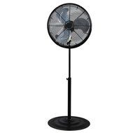 Polar Aire Pedestal Fan 18 In. Oscillating 3 Speed Black