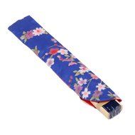MagiDeal Chinese Hand Pocket Fan Bag Holder Pouch Organizer Royalblue N4