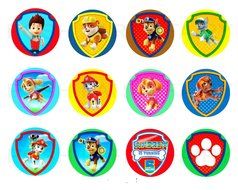 PAW PATROL Edible image Cake topper decoration personalized -12x2"