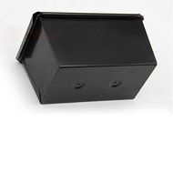Black Baking Mould with Lid Cake Toast Bread Mold Non-stick Toast Box 750g N3