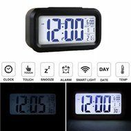 TechCode&reg;5.3" Smart, Simple and Silent LCD Clock Date Temperature Display Ascending Alarm Repeating Snooze and... N2