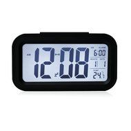 TechCode&reg;5.3" Smart, Simple and Silent LCD Clock Date Temperature Display Ascending Alarm Repeating Snooze and... N3
