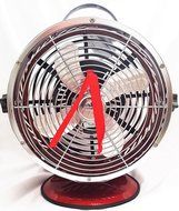 WBM HBM-7015A16 Himalayan Breeze Decor Fan - Red