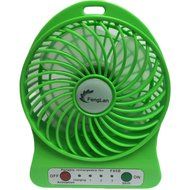 FengLan USB Portable Fan 3 Speeds Rechargeable Mini USB Fan Portable Output Electric Desk Cooling Fan for Travel... N15