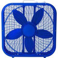 Lasko Cool Colors 20" Box Fan Royal Blue
