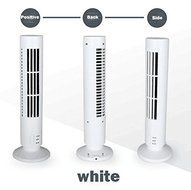 USB electric fan tower mini stereo type air conditioner small fan creative birthday present no fan blade (Pink) N5