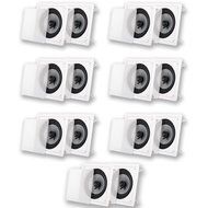 Acoustic Audio CS-I82S In Wall / Ceiling 8" Speakers 7 Pair Pack Home Theater 4200 Watts CS-I82S-7PR