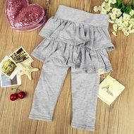 Spritech(TM) Baby Girls New Fashion Autumn Pure Cotton Layered Dress Tutu Dress Black N3