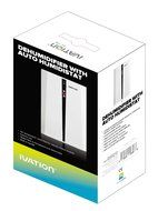 Ivation IVADM45 Powerful Mid-Size Thermo-Electric Intelligent Dehumidifier w/Auto Humidistat - For Spaces Up to... N6